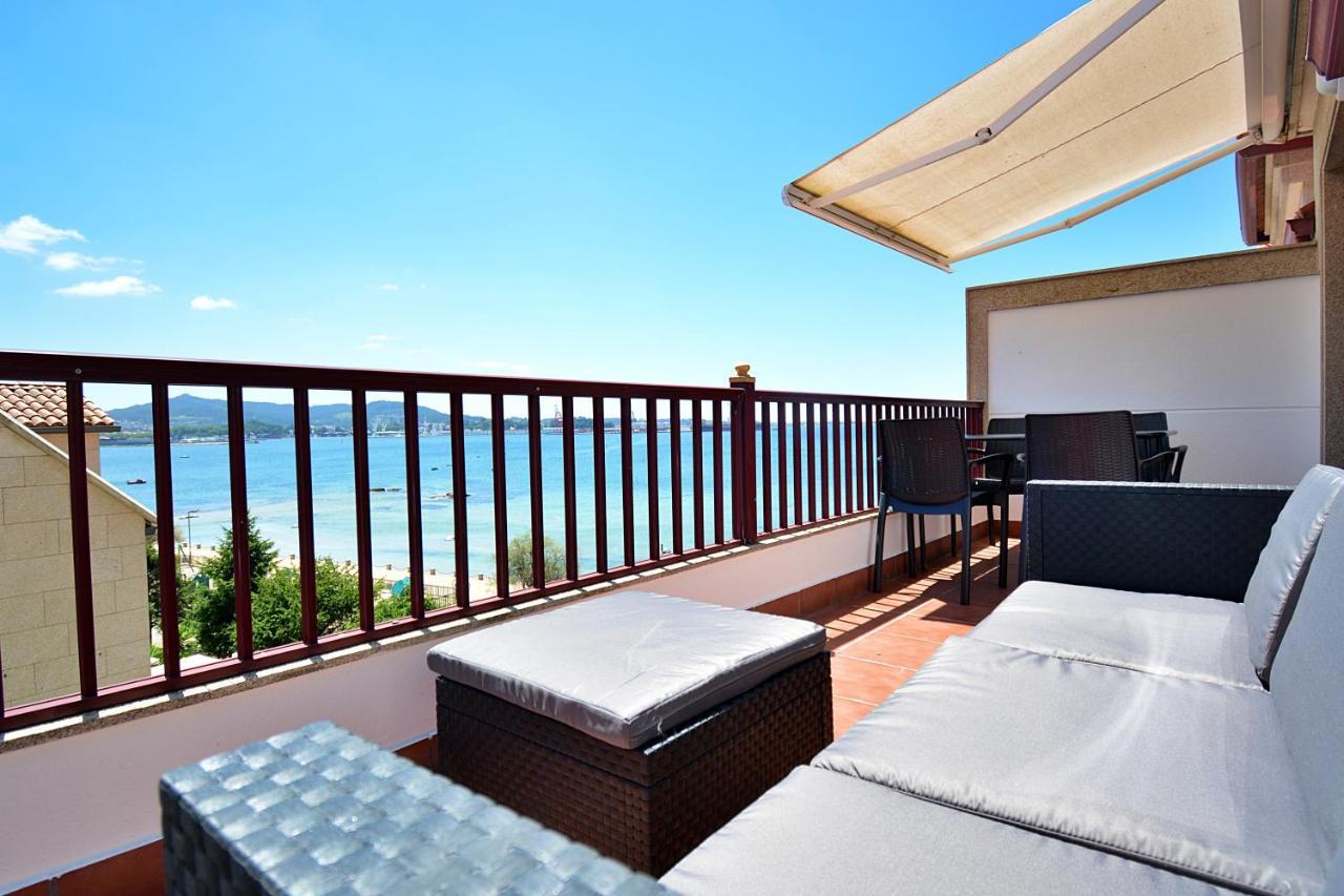 Galihost - Atico Con Terraza Y Vistas Al Mar En Vilagarcia Appartement