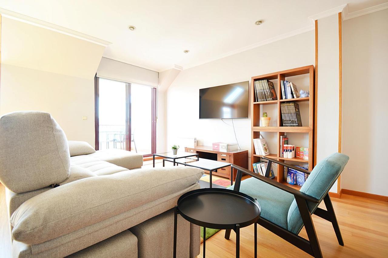 Appartement Galihost - Atico Con Terraza Y Vistas Al Mar En Vilagarcia